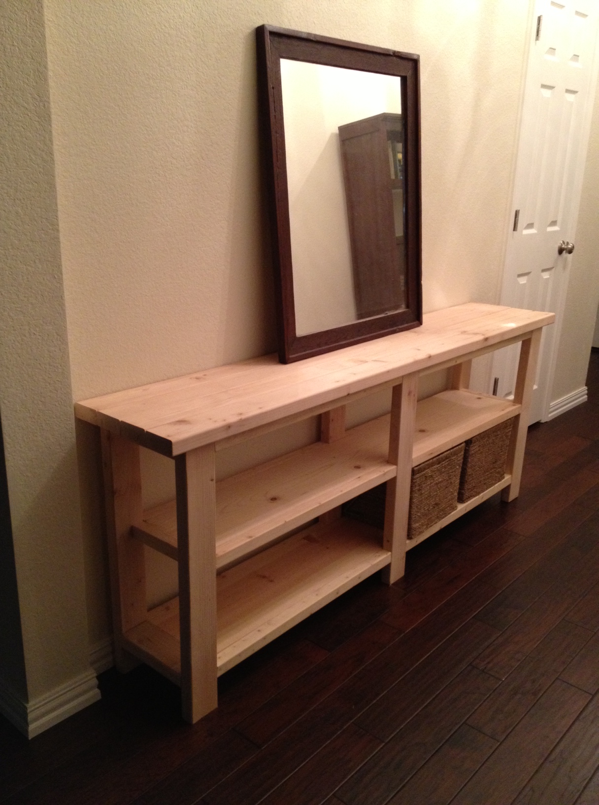 Rustic Chic Console Table thelotteryhouse