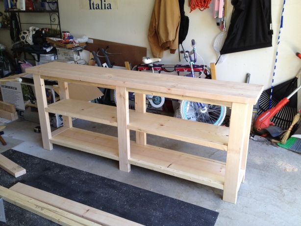 PDF Plans Rustic Sofa Table Plans Download oak plywood ...